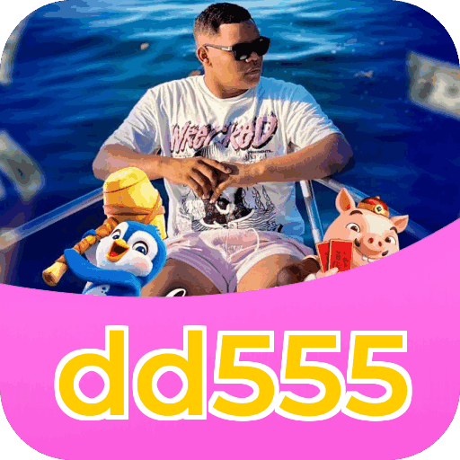 Interface do aplicativo dd555 mostrando jogos disponíveis no iOS e Android